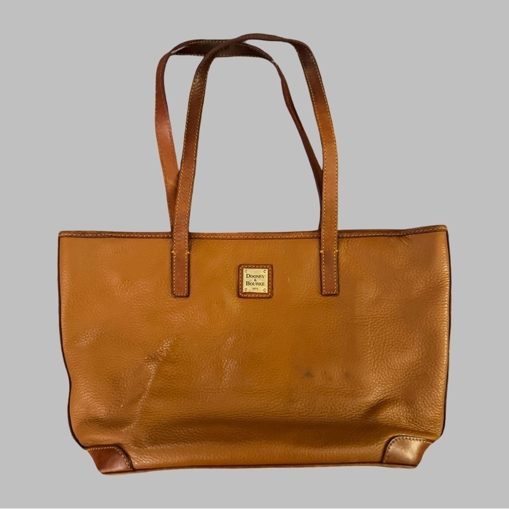 DOONEY AND BOURKE Pebble Grain Small Charleston Leather Tote